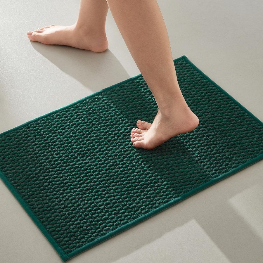 TYUU Bathroom Rugs Non Slip Washable