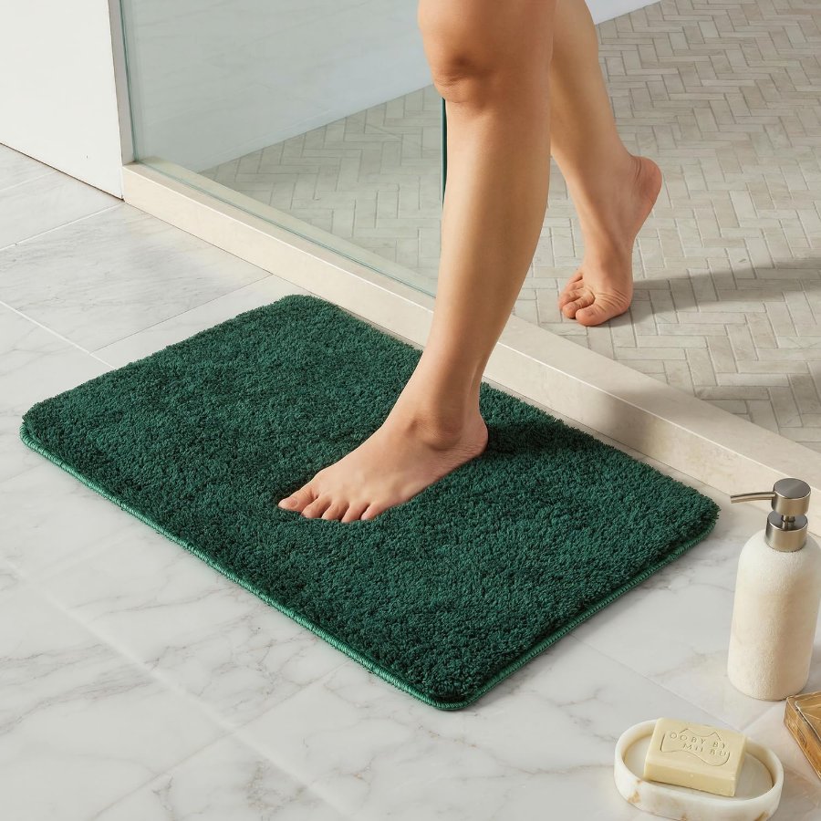 TYUU Bathroom Rugs Non Slip Washable