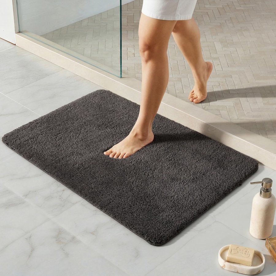 TYUU Bathroom Rugs Non Slip Washable