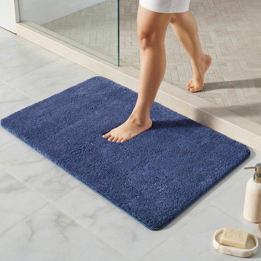 TYUU Bathroom Rugs Non Slip Washable
