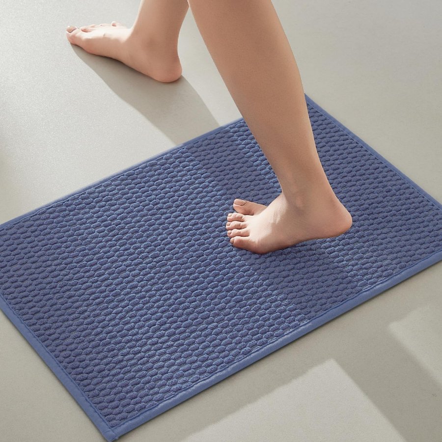 TYUU Bathroom Rugs Non Slip Washable