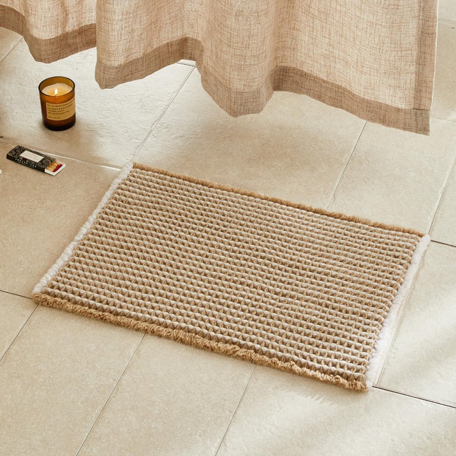 TYUU Waffle Bath Mat